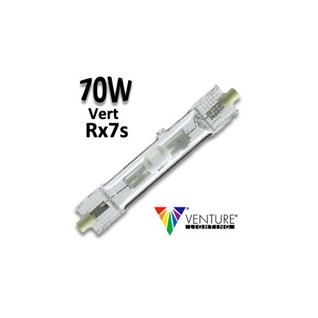 Ampoule 70W verte Rx7s - VENTURE MH-DE 70W/GDX