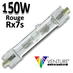 Ampoule 150W rouge Rx7s - VENTURE MH-DE 150W/MDX