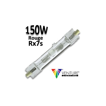 Ampoule 150W rouge Rx7s - VENTURE MH-DE 150W/MDX