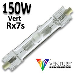 Ampoule 150W verte Rx7s - VENTURE MH-DE 150W/GDX