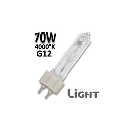 Ampoule 70W G12 WDL - Lampe bruleur quartz G12