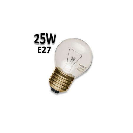 Ampoule sphérique 25W E27 230V - Lampe claire