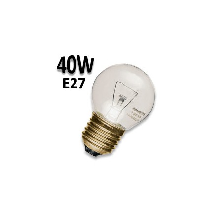 Ampoule sphérique 40W E27 230V - Lampe claire