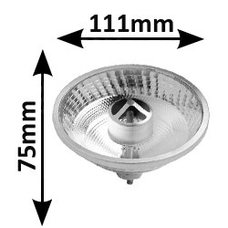 Ampoule ES111 35W Gx10 SYLVANIA BRITESPOT 0020202