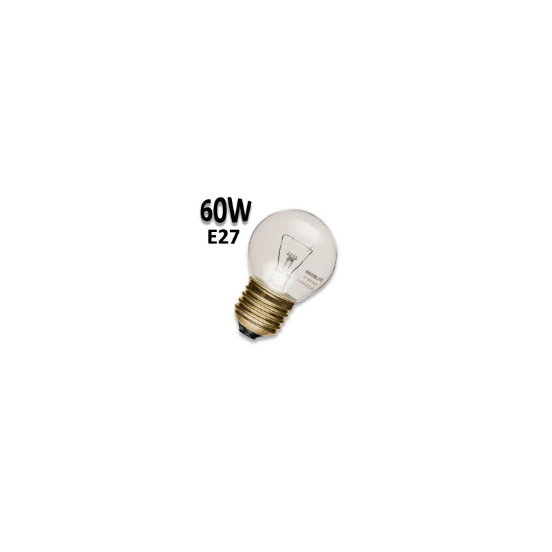 Ampoule sphérique 60W E27 230V - Lampe claire