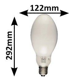 Ampoule mercure 500W E40 - Sylvania HSB BW 500W 0020456