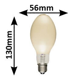 Ampoule mercure 50W E27 - Sylvania HSLBW 400W 0020405