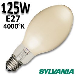 Ampoule mercure 125W E27 - Sylvania HSLBW 125W 0024444