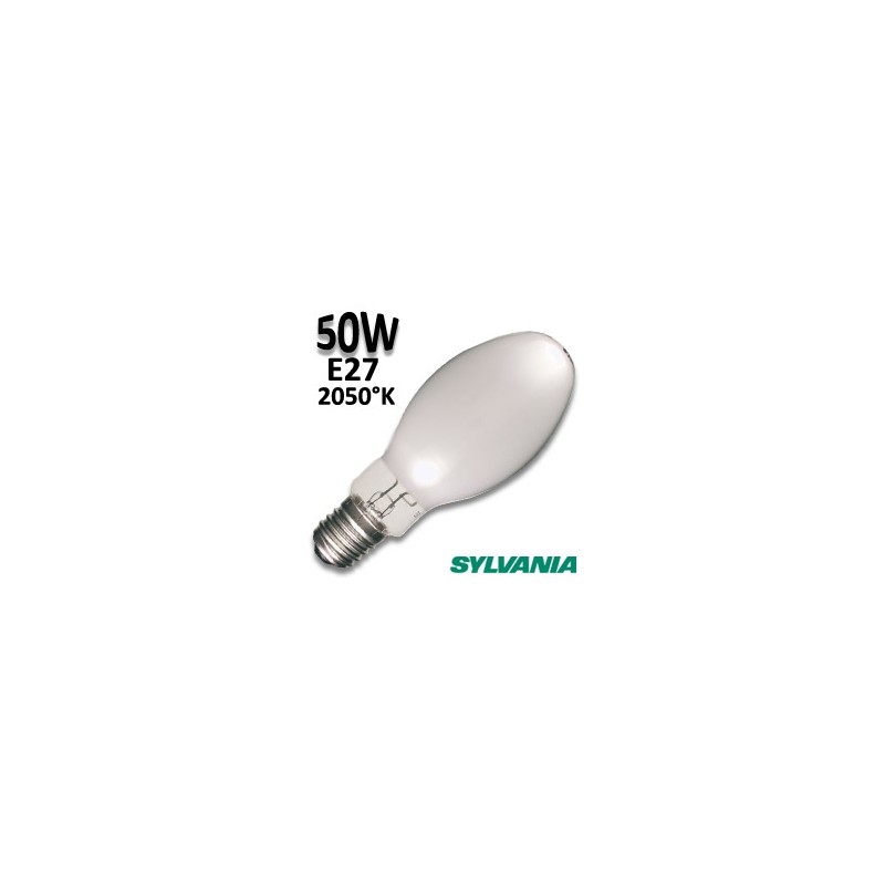 Ampoule sodium SYLVANIA 50W/CO E27 avec amorceur