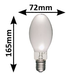 Ampoule sodium SYLVANIA 50W/CO E27 avec amorceur