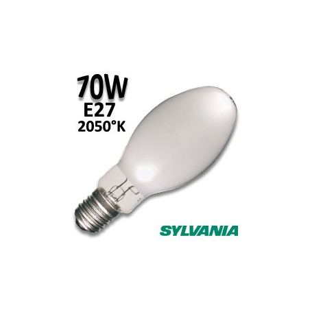 Ampoule sodium SYLVANIA 70W/CO E27 auto amorçante