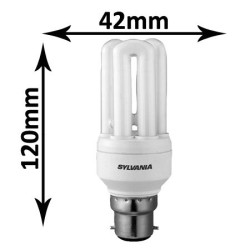 SYLVANIA Mini-Lynx Fast-Start 11W B22 827 0035012