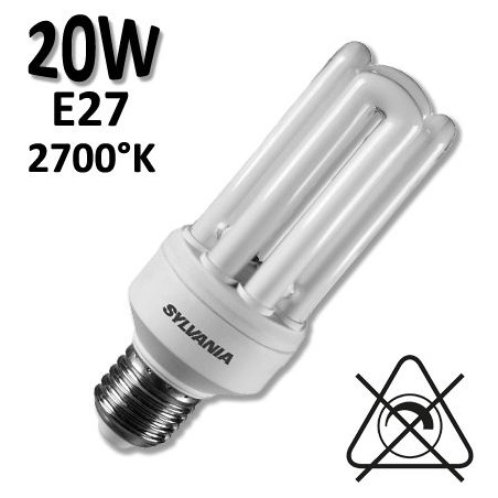 SYLVANIA Mini-Lynx Fast-Start 20W E27 827 0035006