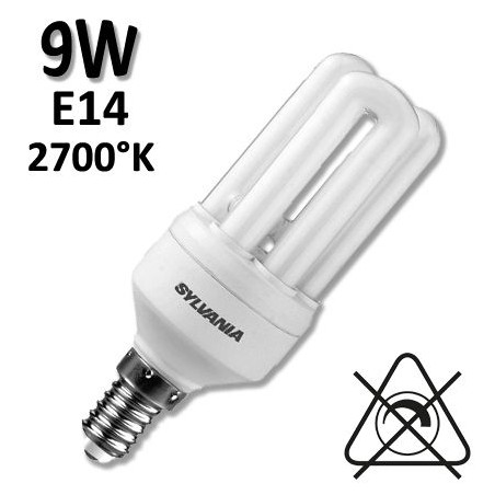 SYLVANIA Mini-Lynx Fast-Start 9W E14 827 0035001