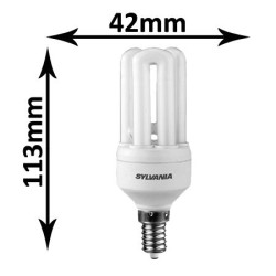 SYLVANIA Mini-Lynx Fast-Start 9W E14 827 0035001