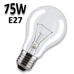 Ampoule 70W E27 220V - Lampe standard claire