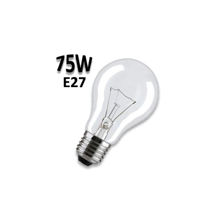 Ampoule 70W E27 220V - Lampe standard claire
