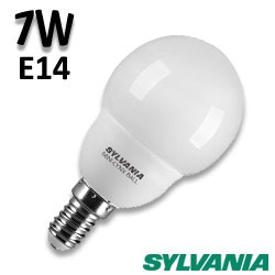 Ampoule SYLVANIA MiniLynx spherique 7W E14 0035401