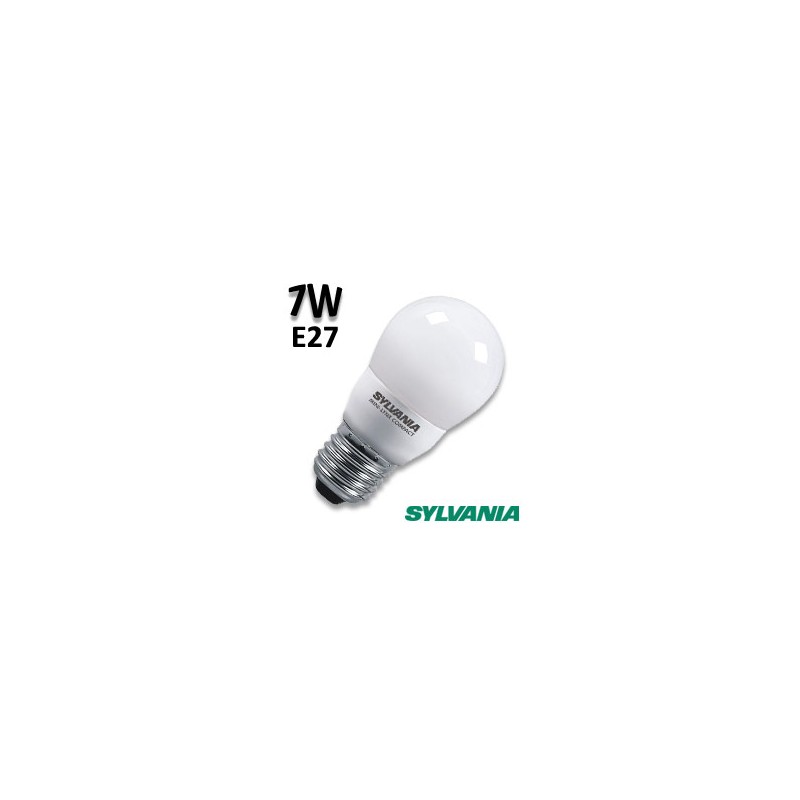 Ampoule spherique 7W E27 - Lampe SYLVANIA 0031057