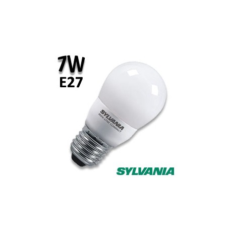 Ampoule spherique 7W E27 - Lampe SYLVANIA 0031057