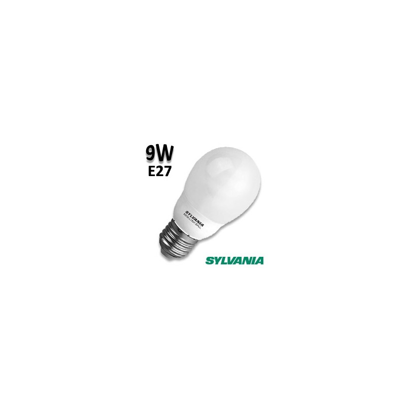 Ampoule SYLVANIA MiniLynx spherique 9W E27 0035406