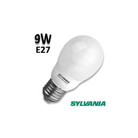 Ampoule SYLVANIA MiniLynx spherique 9W E27 0035406