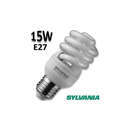Ampoule spirale 15W E27 230V - Sylvania 0035215