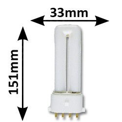 Ampoule 9W 2G7 840 - SYLVANIA Lynx-S 0025902