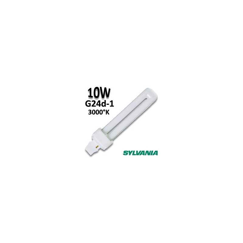 Ampoule 10W G24d1 830 - SYLVANIA Lynx D 0025908