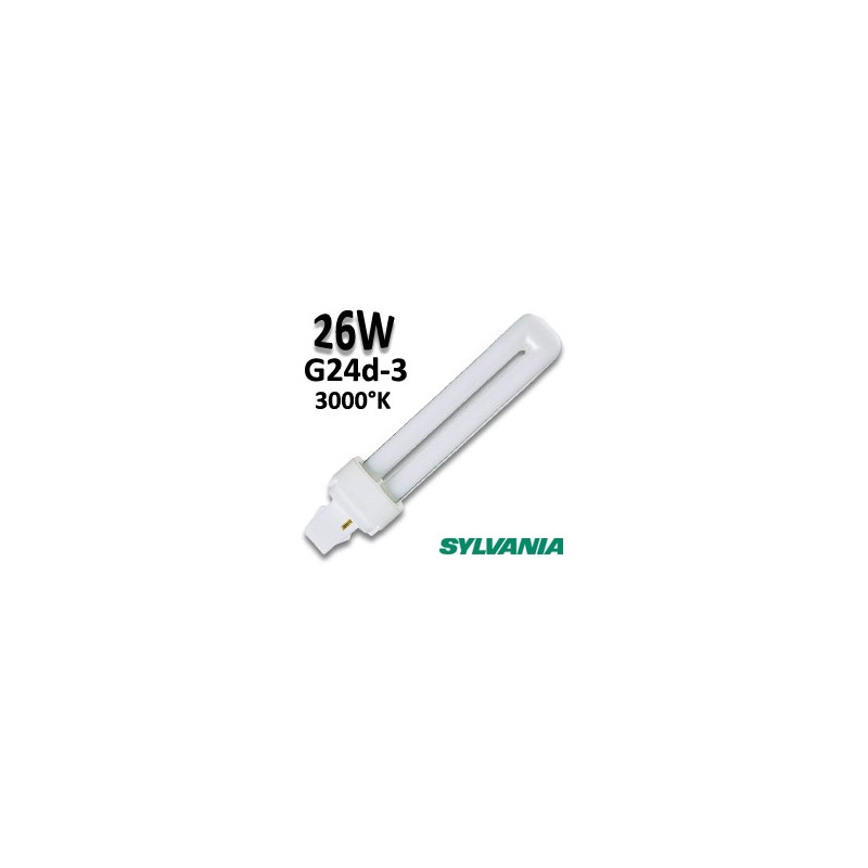Ampoule 26W G24d3 - SYLVANIA LYNX-D 26W G24d3