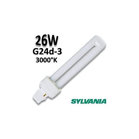 Ampoule 26W G24d3 - SYLVANIA LYNX-D 26W G24d3