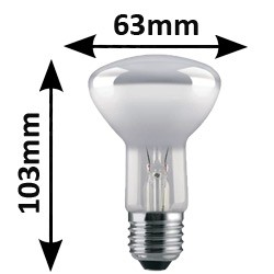 Spot 60W E27 240V - Lampe réflecteur PAR20 PHILIPS