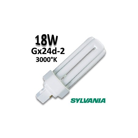 Ampoule 18W Gx24d2 - SYLVANIA LYNX-T 18W Gx24d2