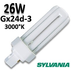 Ampoule 26W Gx24d2 - SYLVANIA LYNX-T 26W Gx24d3