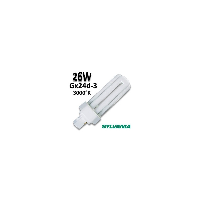 Ampoule 26W Gx24d2 - SYLVANIA LYNX-T 26W Gx24d3