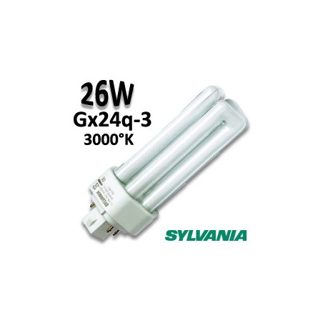 Ampoule 26W Gx24q3 - SYLVANIA LYNX-TE 26W Gx24q3