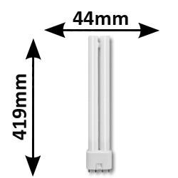 Tube 36W 2G11 830 - Lampe SYLVANIA LYNX-L 0025634