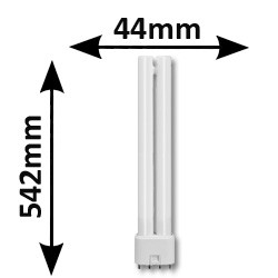 SYLVANIA 40W 2G11 830 - Ampoule SYLVANIA 0025635