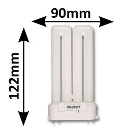 Ampoule 18W 2G10 840 - SYLVANIA LYNX-F 0027826