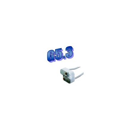 Douille G5.3 porcelaine pour ampoule halogène TBT