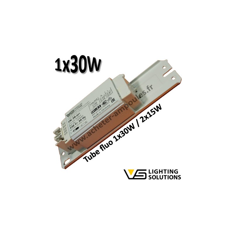 Ballast tube fluo 30W - VOSSLOH 564191 LNN 30.045