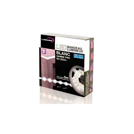 Kit ruban led SMD 3014 - LUMIHOME DEC/SETPRO-3W
