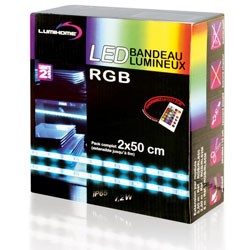 Kit ruban LED RGB - LUMIHOME RGB/ SRK1M