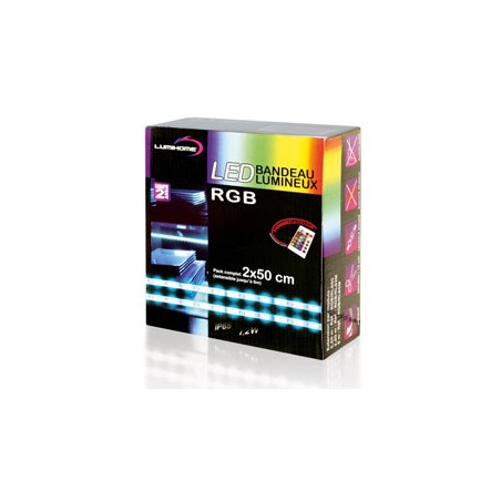 Kit ruban LED RGB - LUMIHOME RGB/ SRK1M