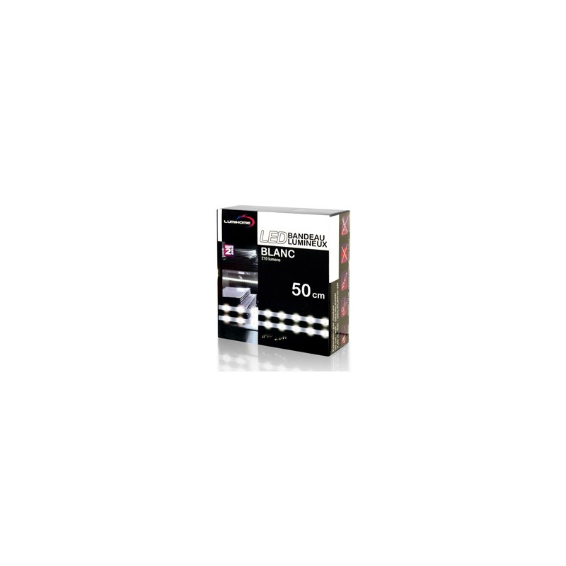 Bande LED lumière blanche LUMIHOME DEC/ S50-W