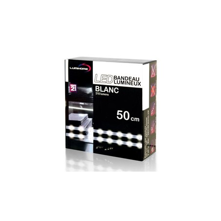 Bande LED lumière blanche LUMIHOME DEC/ S50-W
