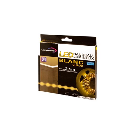 Ruban LED 3014 lumière chaude LUMIHOME DEC/S2M-BC