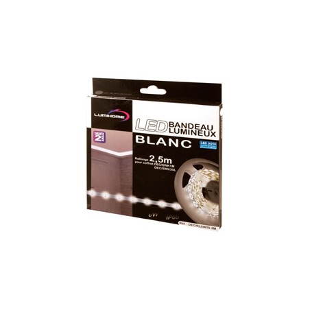 Ruban LED 3014 lumière blanche LUMIHOME DEC/S2M-W