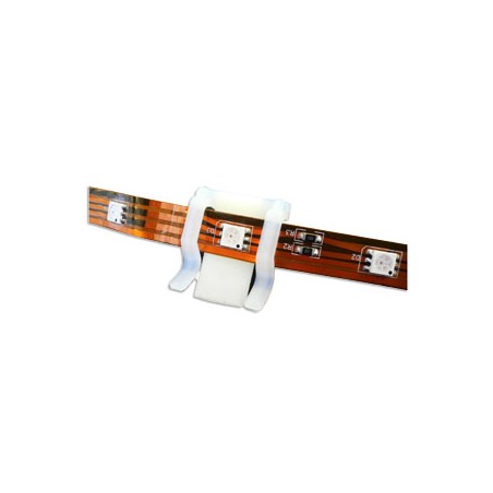 Embase de fixation ruban LED - Cavalier Strip Led