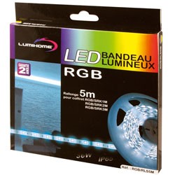 Ruban LED RGB 5m - LUMIHOME RGBRLS5M